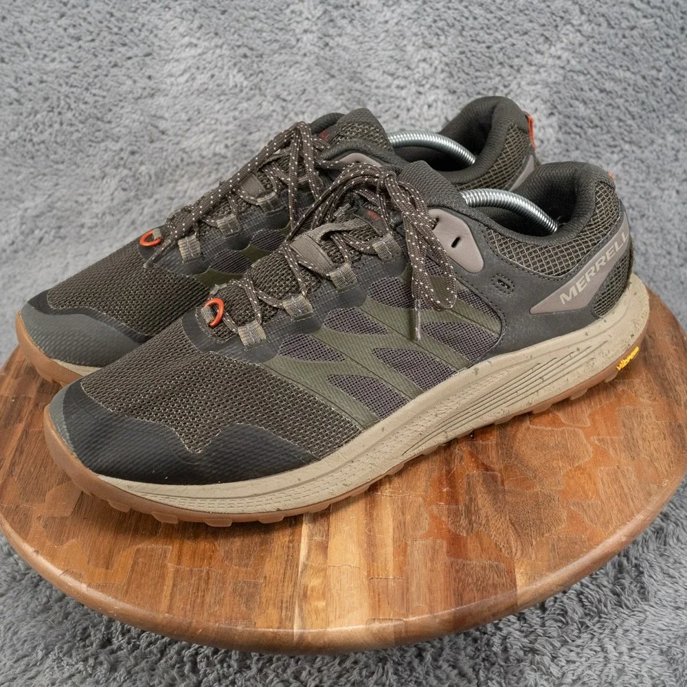 Merrell Nova 3 Gore-Tex Shoes Mens Size 12 Hiking Camping Outdoors Green